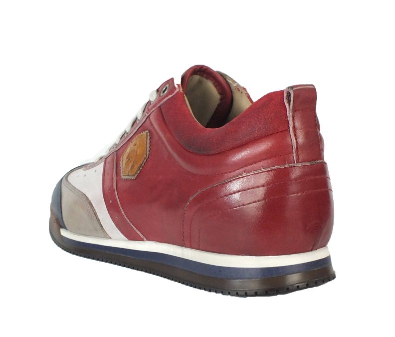 Kamo Gutsu Kamo-Gutsu Herren Sneaker Scudo 005 Rosso Combi