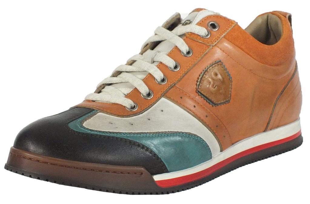 kamo gutsu Kamo-Gutsu Herren Sneaker Scudo 005 Siena Combi