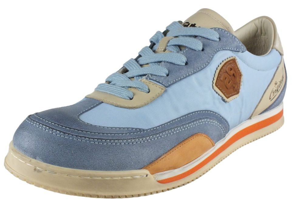 kamo gutsu Kamo-Gutsu Herren Sneaker Scudo 006 Azure Combi