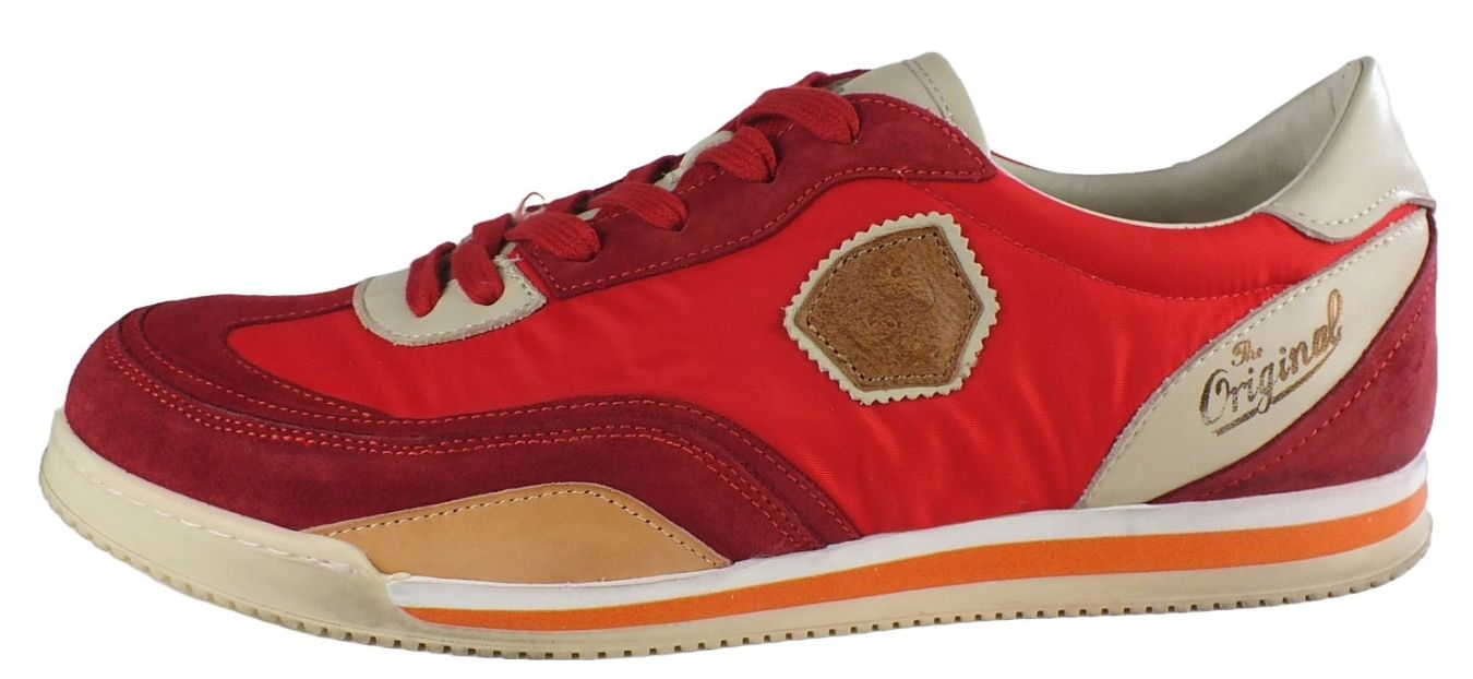 Kamo Gutsu Kamo-Gutsu Herren Sneaker Scudo 006 Cherry Combi