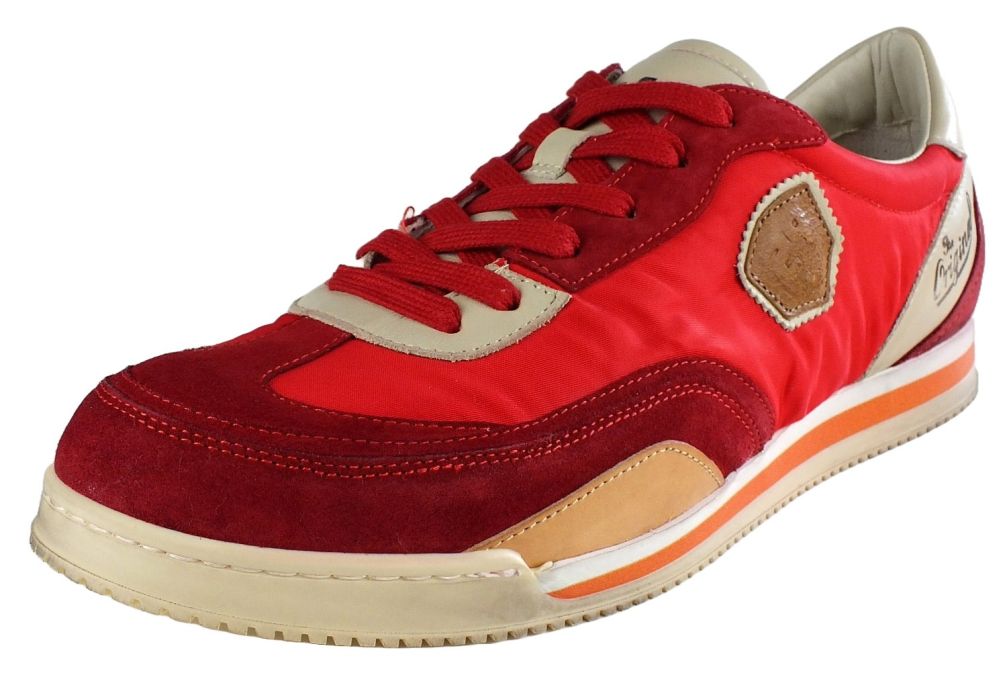 kamo gutsu Kamo-Gutsu Herren Sneaker Scudo 006 Cherry Combi
