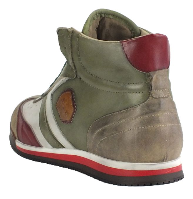 Kamo Gutsu Kamo-Gutsu Herren Sneaker Scudo 205 Kiwi Combi