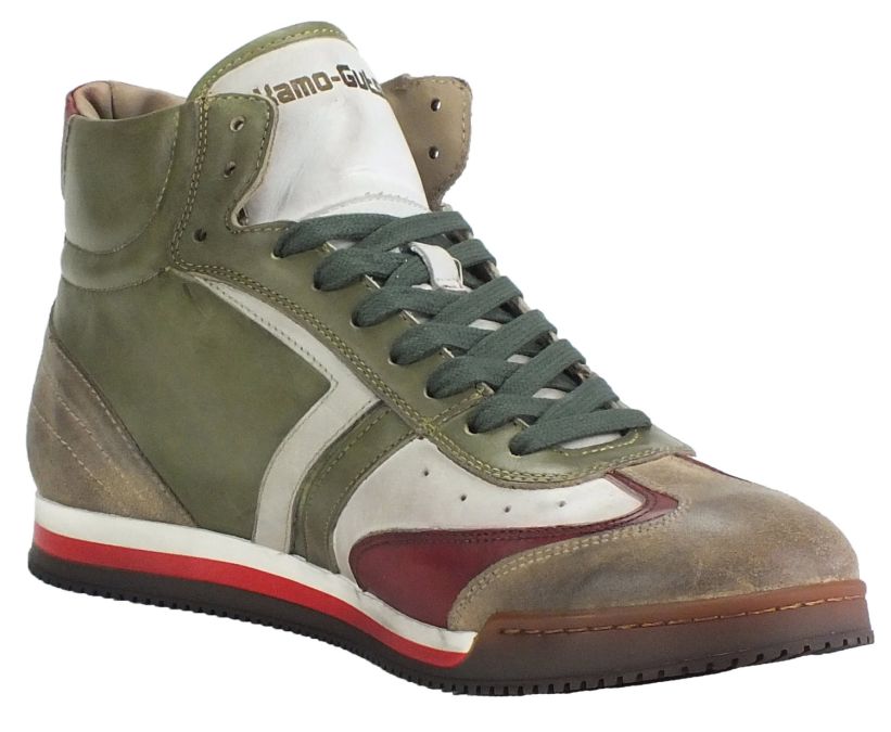 Kamo Gutsu Kamo-Gutsu Herren Sneaker Scudo 205 Kiwi Combi
