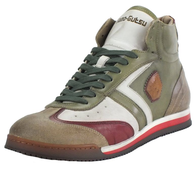 kamo gutsu Kamo-Gutsu Herren Sneaker Scudo 205 Kiwi Combi
