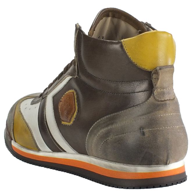 Kamo Gutsu Kamo-Gutsu Herren Sneaker Scudo 205 Stone Combi