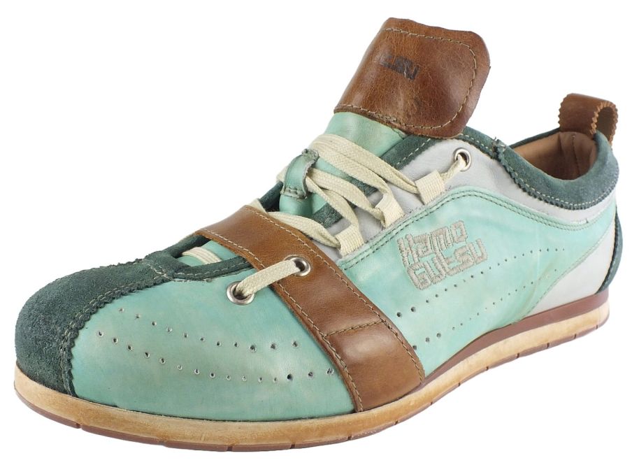 kamo gutsu Kamo-Gutsu Herren Sneaker Tifo 017 Fungo Pistache