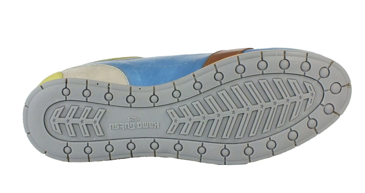 Kamo Gutsu Kamo-Gutsu Herren Sneaker Tifo 017 Lemon Royal