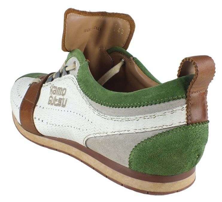 Kamo Gutsu Kamo-Gutsu Herren Sneaker Tifo 017 Prato Onda Bianco