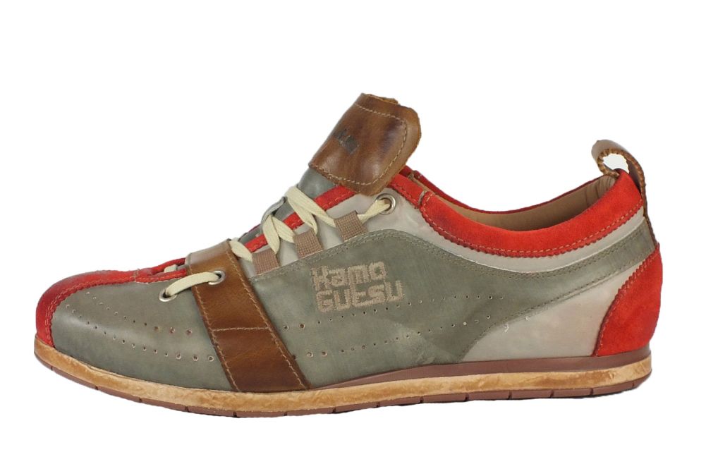 Kamo Gutsu Kamo-Gutsu Herren Sneaker Tifo 017 Rosso Cemento