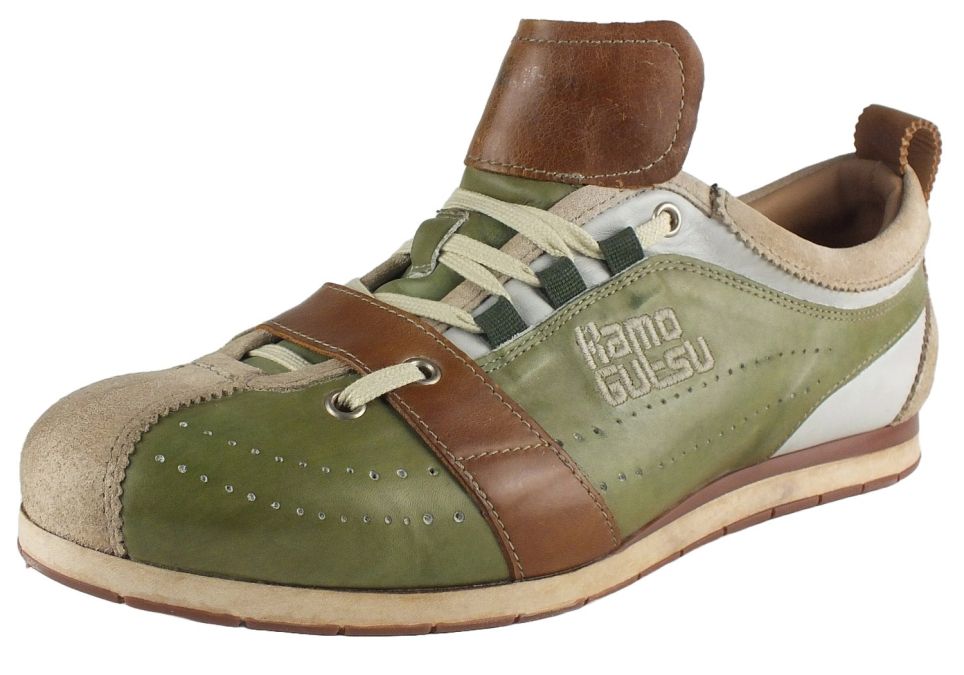 kamo gutsu Kamo-Gutsu Herren Sneaker Tifo 017 Sabbia Erba