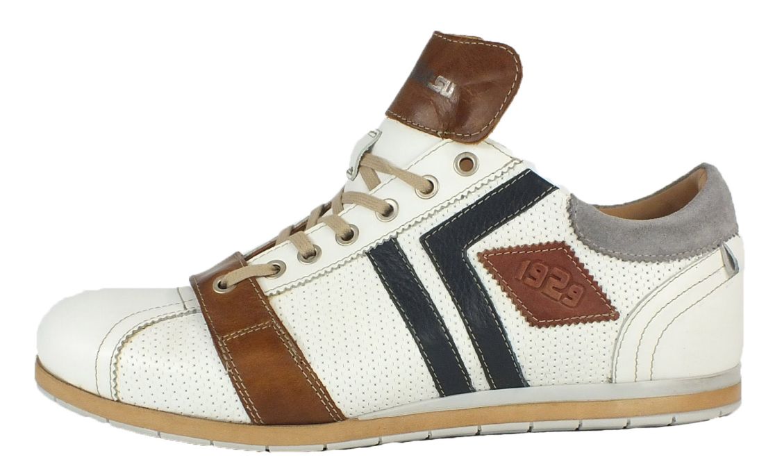Kamo Gutsu Kamo-Gutsu Herren Sneaker Tifo 030 Bianco