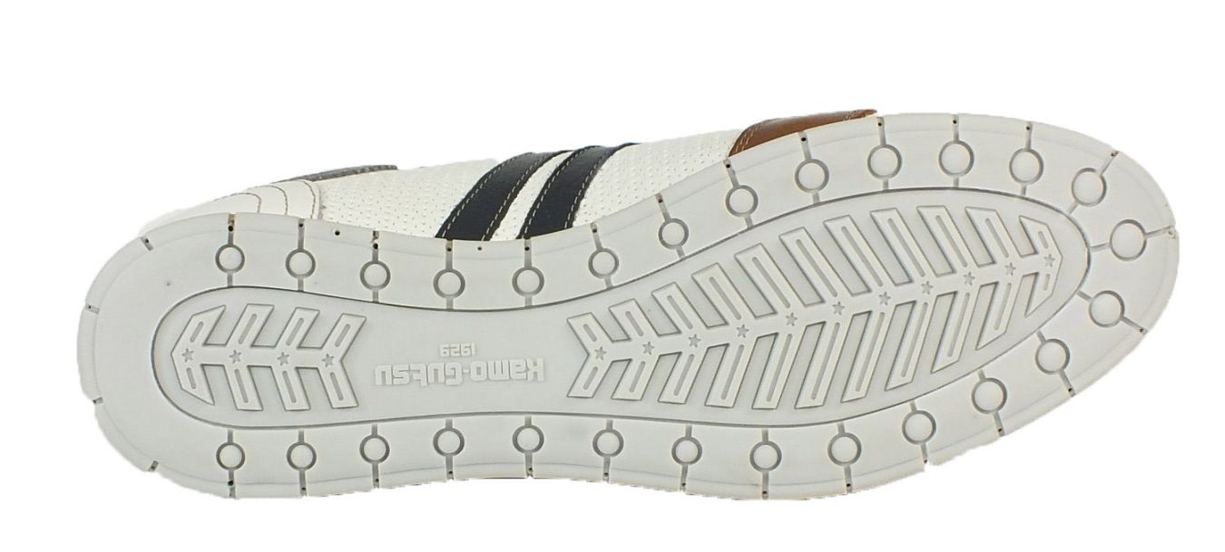 Kamo Gutsu Kamo-Gutsu Herren Sneaker Tifo 030 Bianco