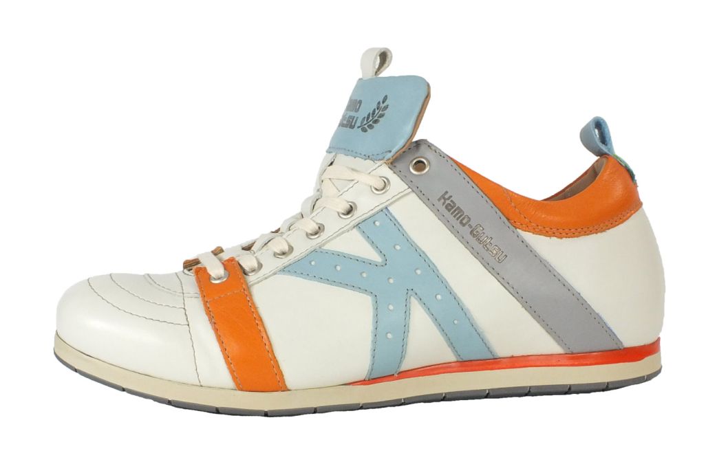Kamo Gutsu Kamo-Gutsu Herren Sneaker Tifo 042 Bianco Cielo