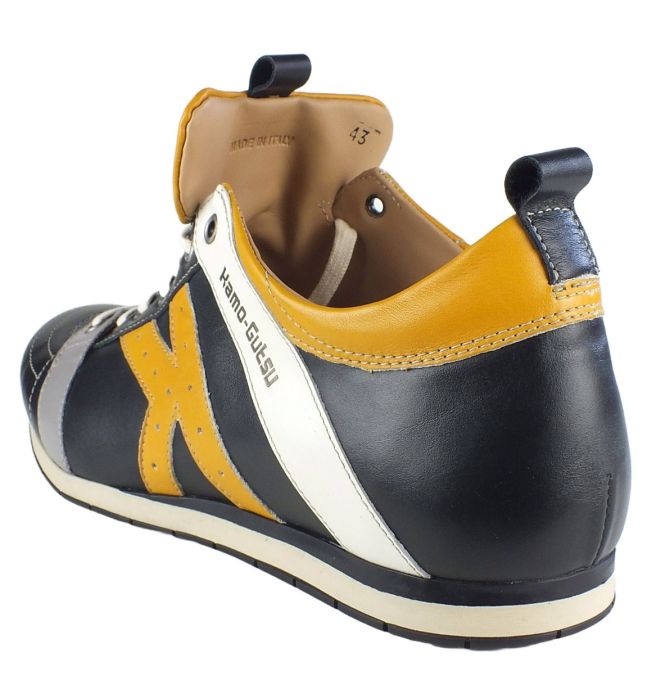Kamo Gutsu Kamo-Gutsu Herren Sneaker Tifo 042 Black Girasole