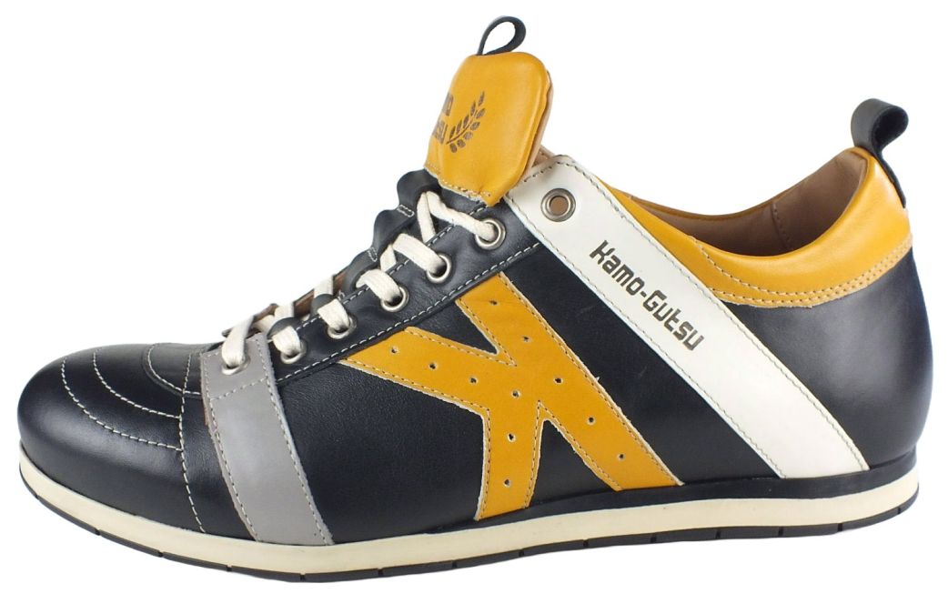 Kamo Gutsu Kamo-Gutsu Herren Sneaker Tifo 042 Black Girasole