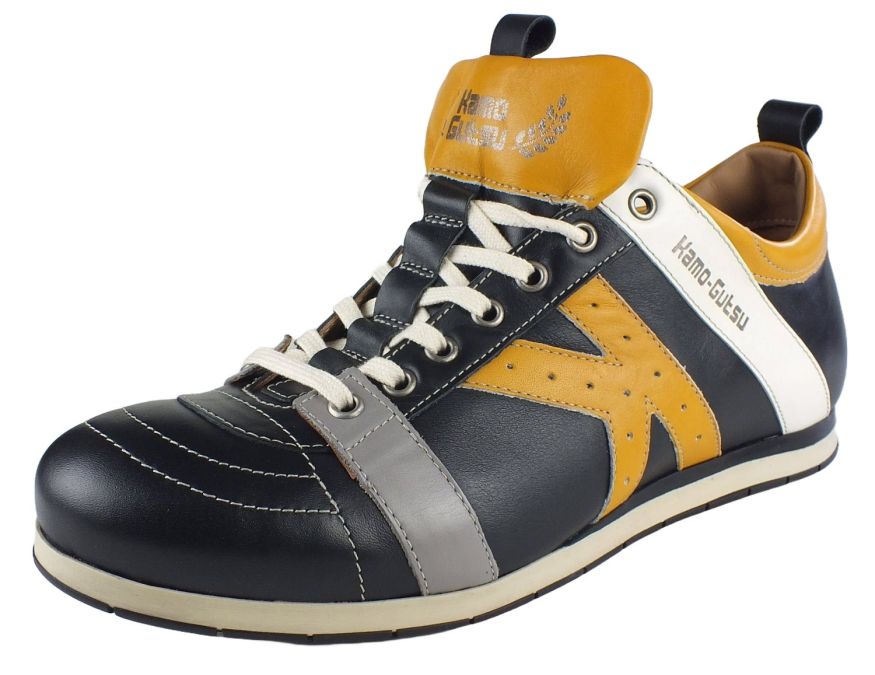 kamo gutsu Kamo-Gutsu Herren Sneaker Tifo 042 Black Girasole