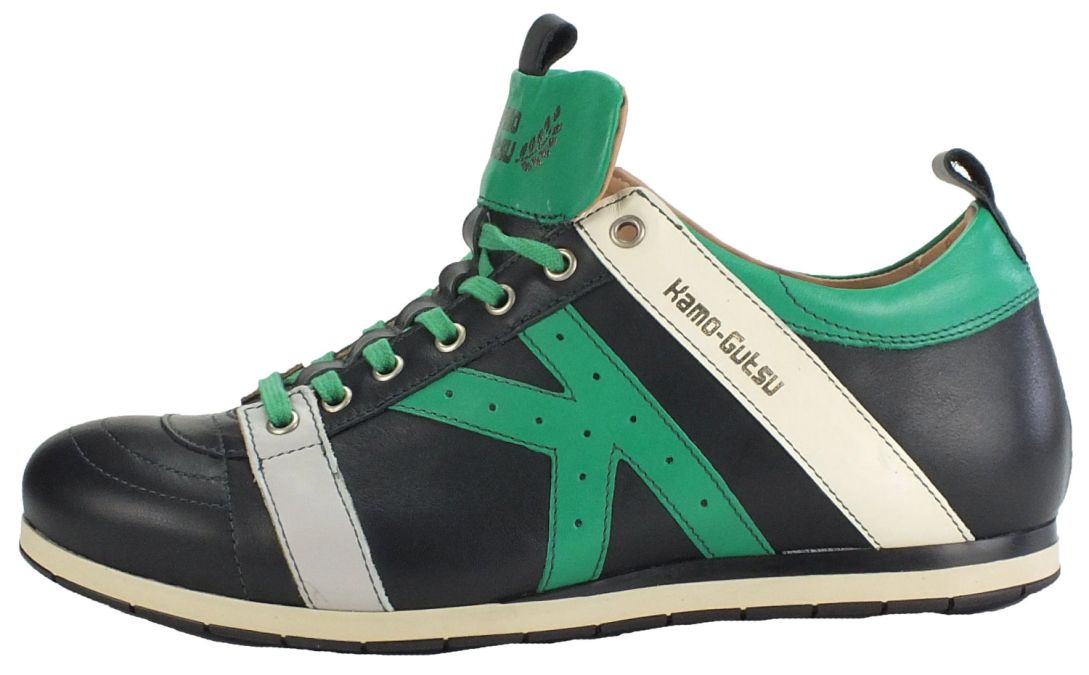 Kamo Gutsu Kamo-Gutsu Herren Sneaker Tifo 042 Black Green