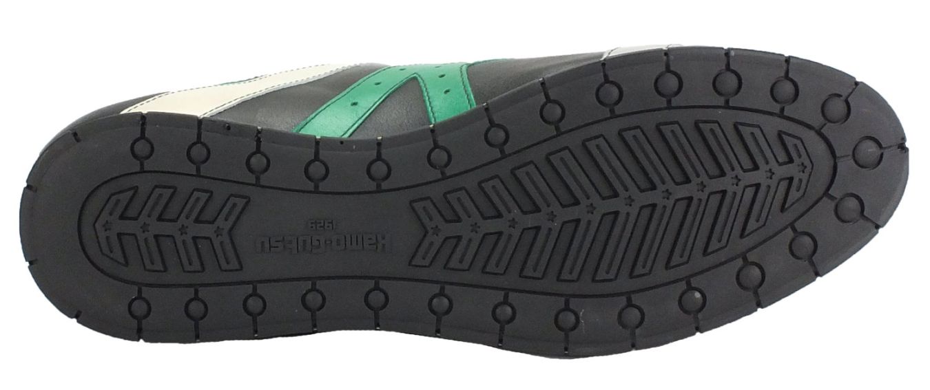 Kamo Gutsu Kamo-Gutsu Herren Sneaker Tifo 042 Black Green