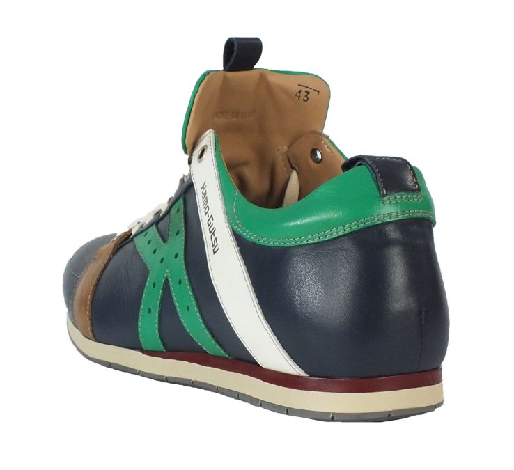 Kamo Gutsu Kamo-Gutsu Herren Sneaker Tifo 042 Denim Green