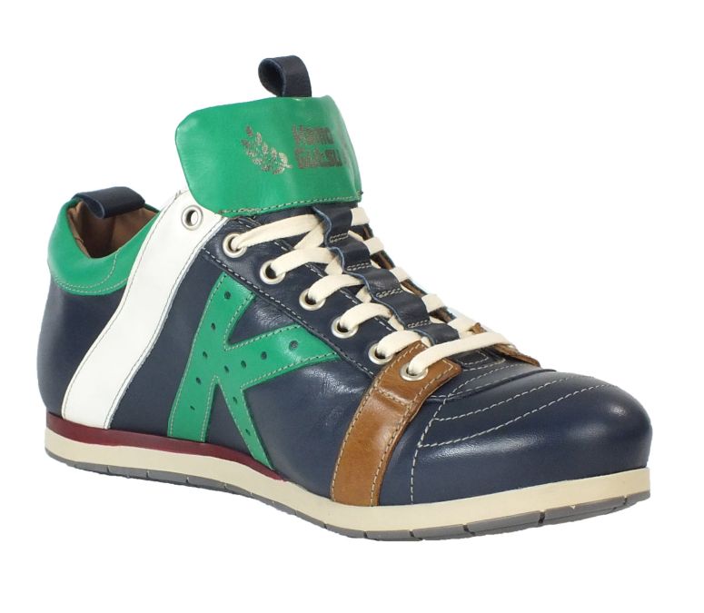 Kamo Gutsu Kamo-Gutsu Herren Sneaker Tifo 042 Denim Green