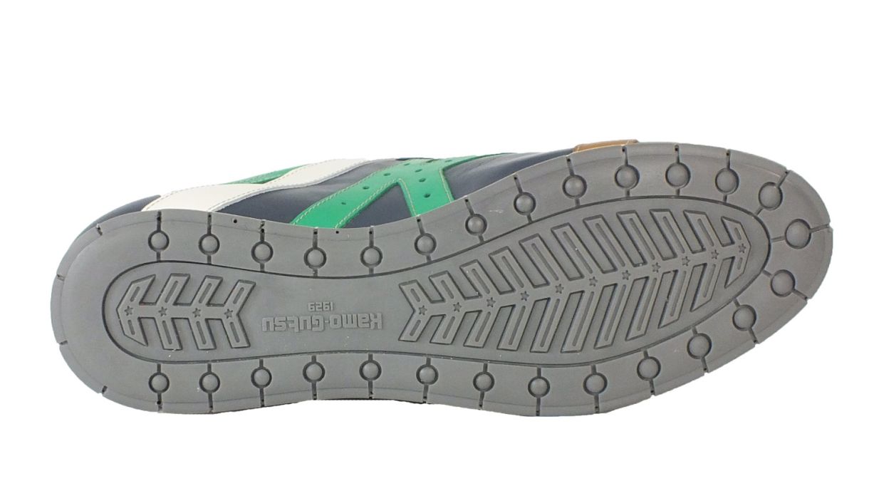 Kamo Gutsu Kamo-Gutsu Herren Sneaker Tifo 042 Denim Green