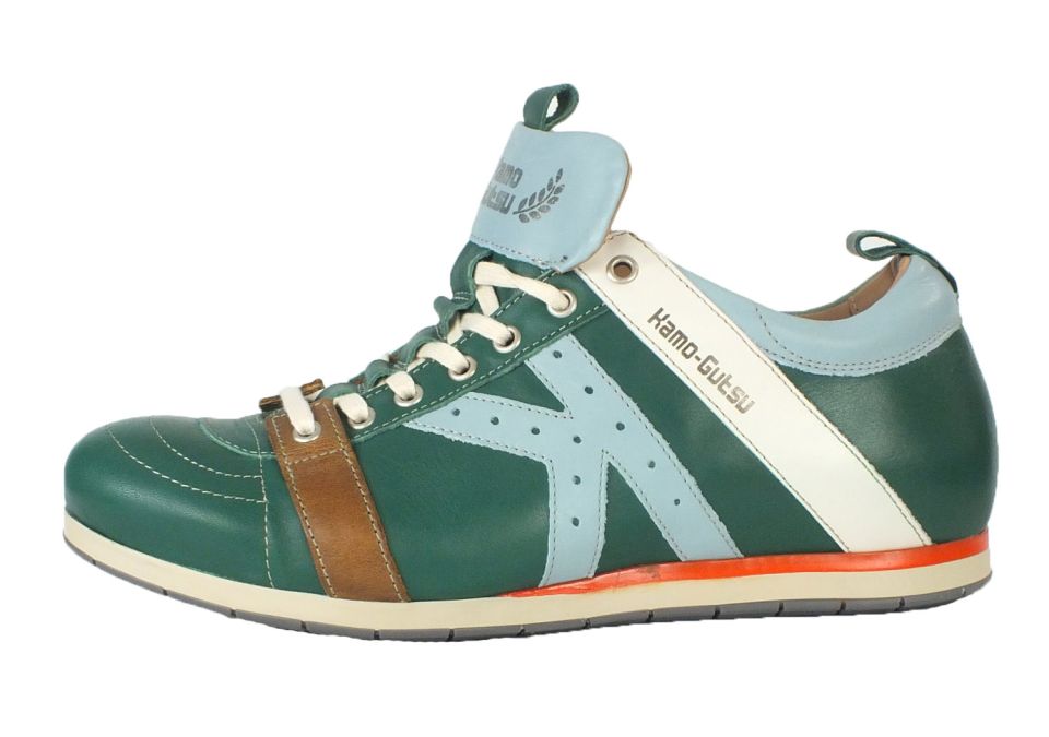 Kamo Gutsu Kamo-Gutsu Herren Sneaker Tifo 042 Foglio Cielo