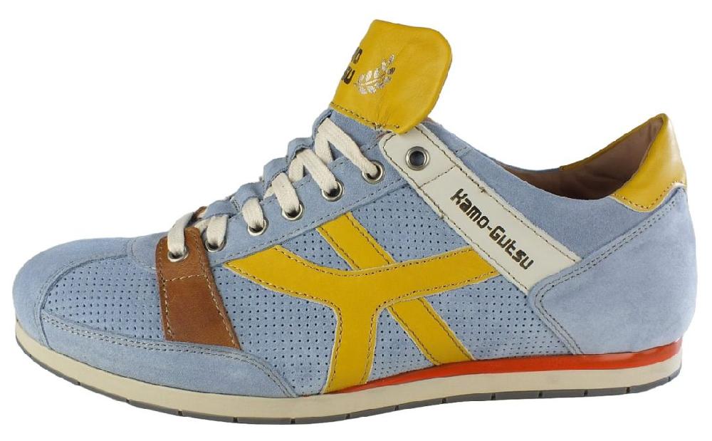 Kamo Gutsu Kamo-Gutsu Herren Sneaker Tifo 044 Cam Azure Tuorlio