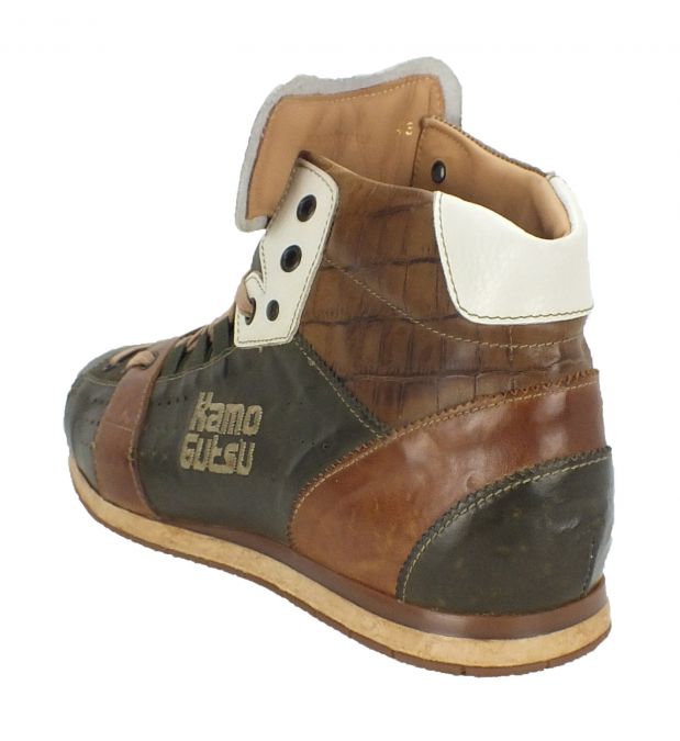 Kamo Gutsu Kamo-Gutsu Herren Sneaker Tifo 104 Forresta Cocco Noce