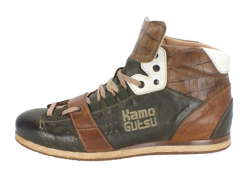 Kamo Gutsu Kamo-Gutsu Herren Sneaker Tifo 104 Forresta Cocco Noce