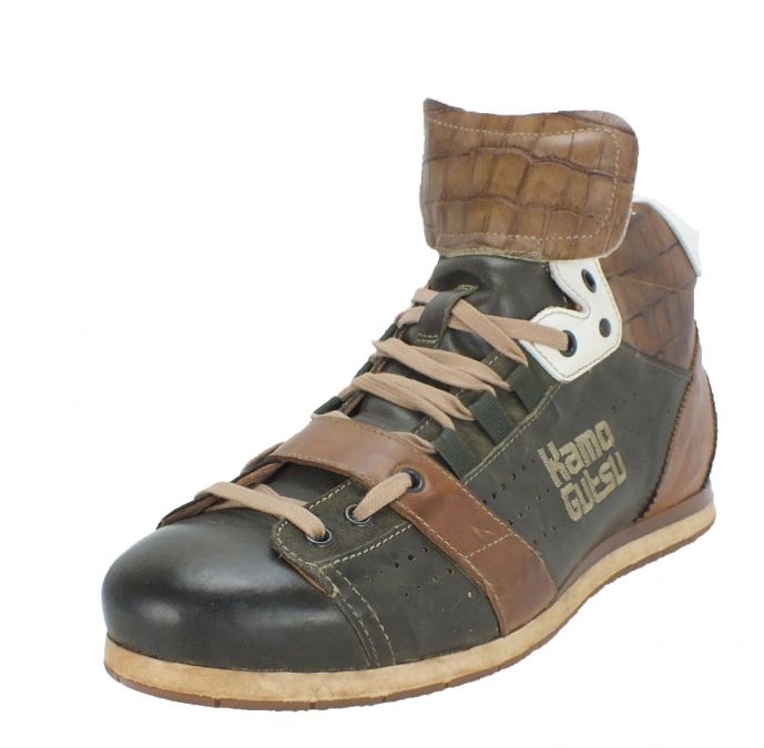 kamo gutsu Kamo-Gutsu Herren Sneaker Tifo 104 Forresta Cocco Noce