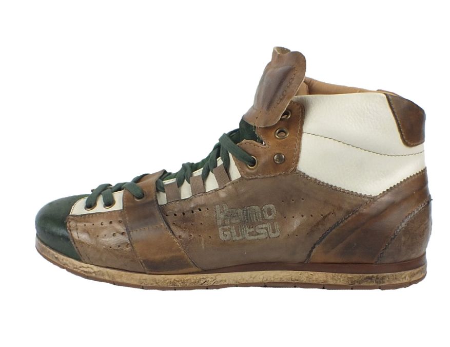 Kamo Gutsu Kamo-Gutsu Herren Sneaker Tifo 105 Verde Taupe