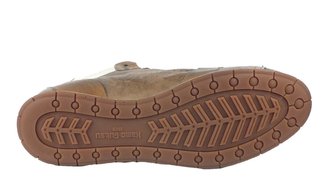 Kamo Gutsu Kamo-Gutsu Herren Sneaker Tifo 105 Verde Taupe