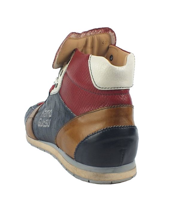 Kamo Gutsu Kamo-Gutsu Herren Sneaker Tifo 108 Navy Mamba Rosso