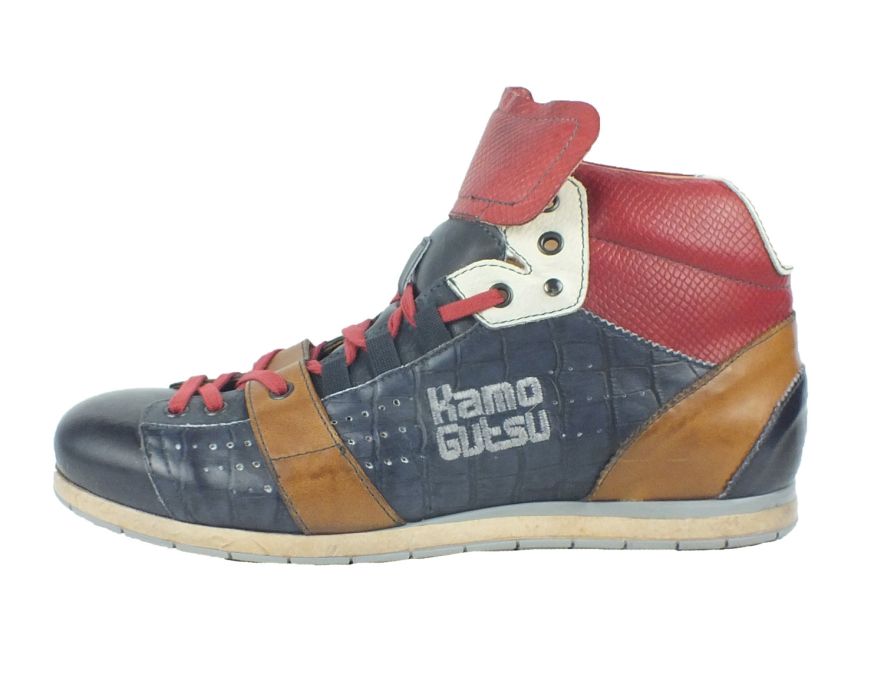Kamo Gutsu Kamo-Gutsu Herren Sneaker Tifo 108 Navy Mamba Rosso