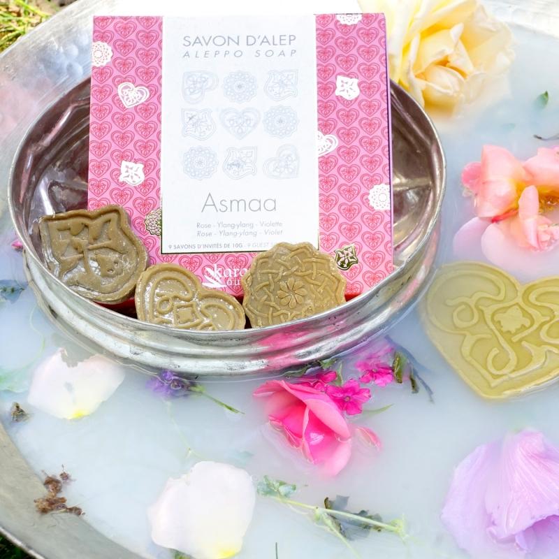 Karawan Authentic 9 Savons D'Alep D'invités Parfumés Asmaa