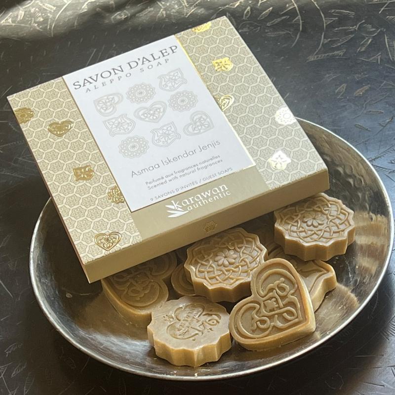 Karawan Authentic 9 Savons D'Alep D'invités Parfumés Mix