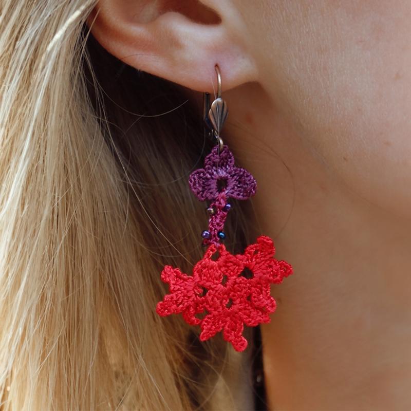 Karawan Authentic Boucles D'oreilles "Kapadokya" Summer