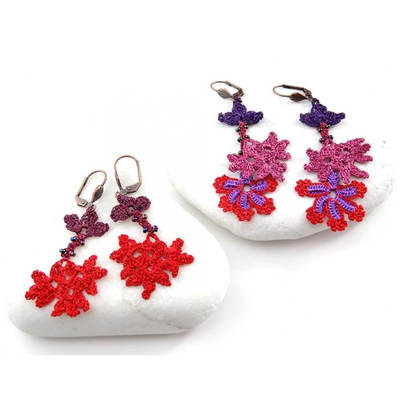 Karawan Authentic Boucles D'oreilles "Kapadokya" Summer
