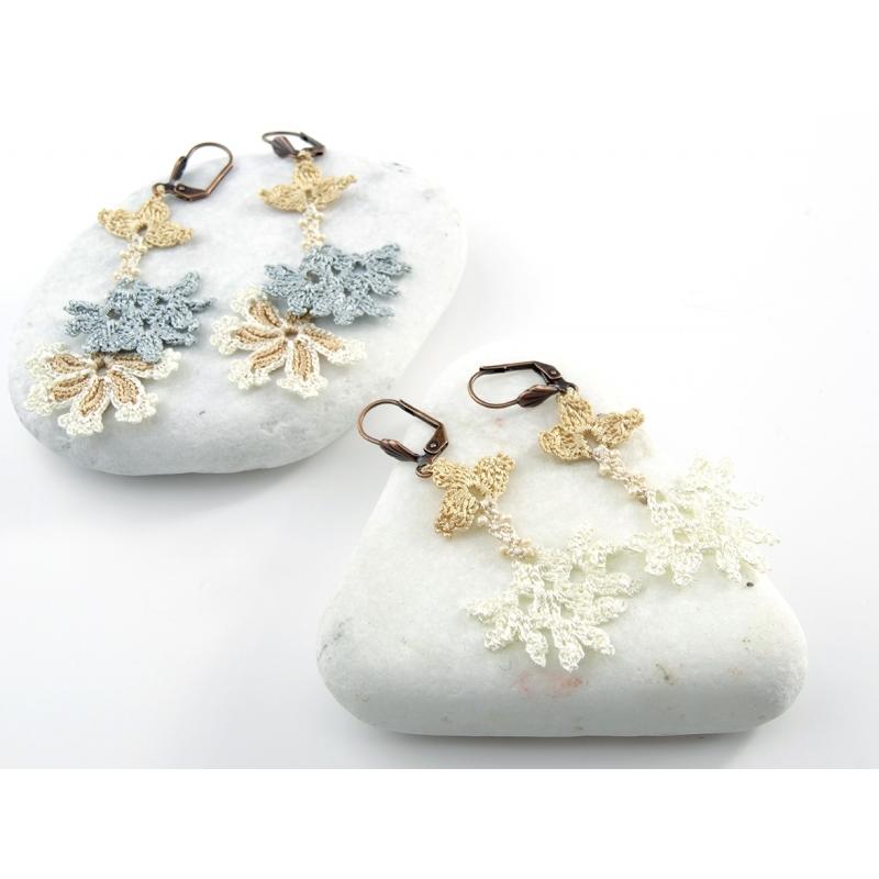Karawan Authentic Boucles D'oreilles "Kapadokya" Winter