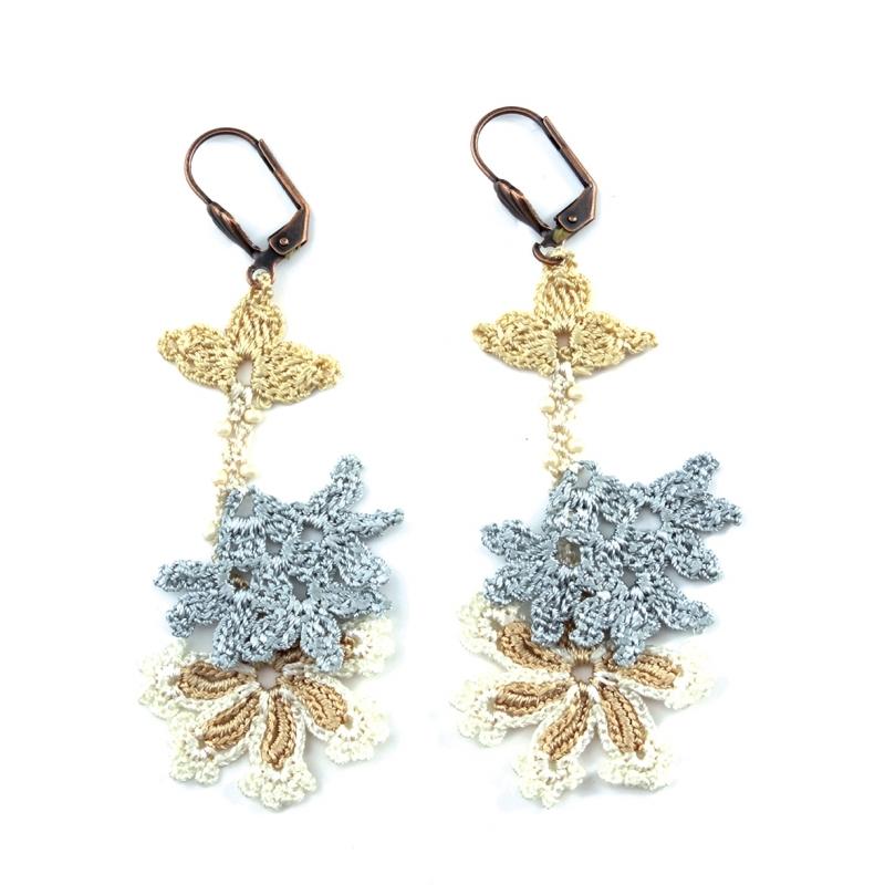 Karawan Authentic Boucles D'oreilles "Kapadokya" Winter