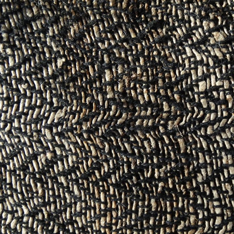 Karawan Authentic Grand Coussin "Ortie Et Soie" Rectangulaire Turquoise