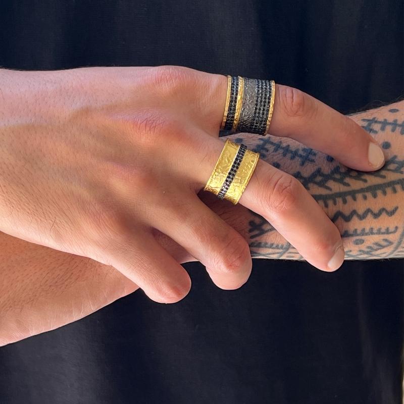 karawan authentic Bague ajustable