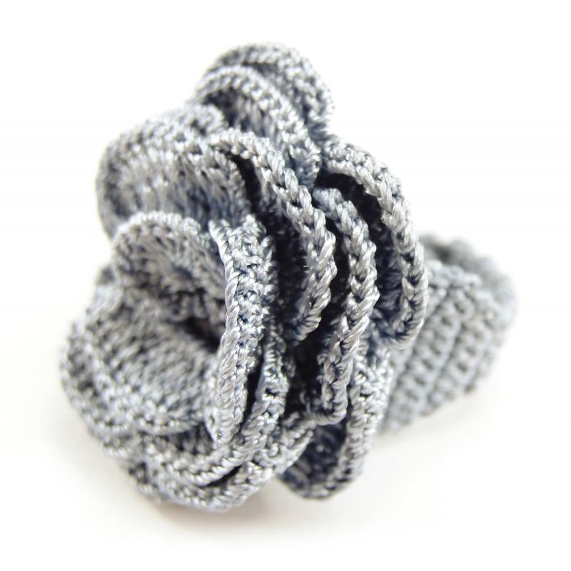 Karawan Authentic Bague "Belkis" Gris Nuage