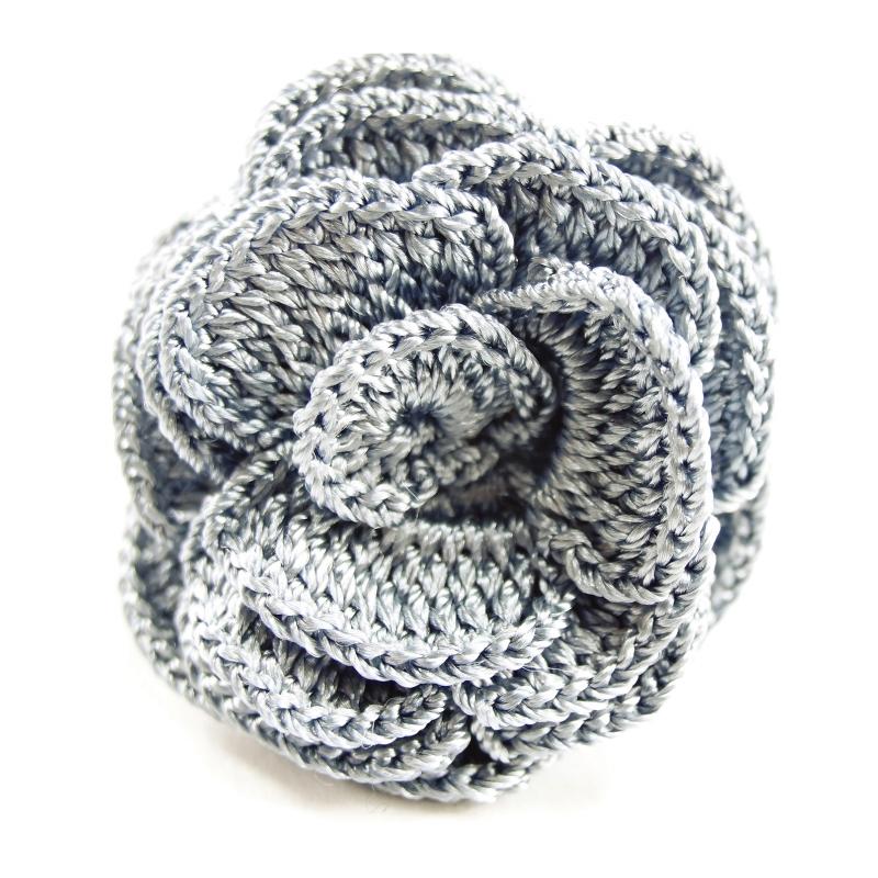 karawan authentic Bague "Belkis" Gris nuage