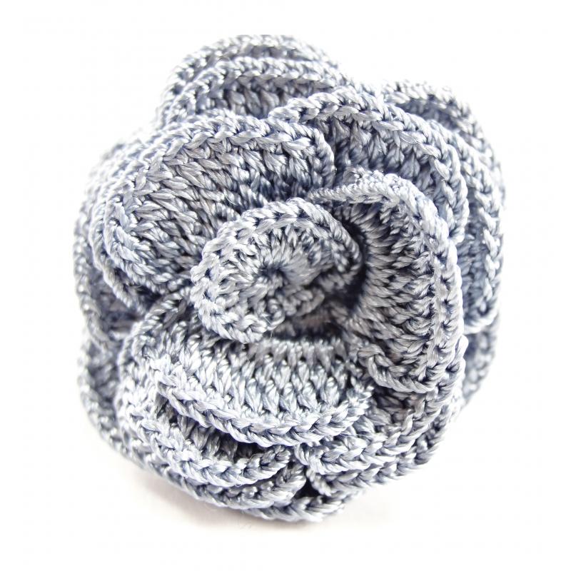 karawan authentic Bague "Belkis" Gris perle