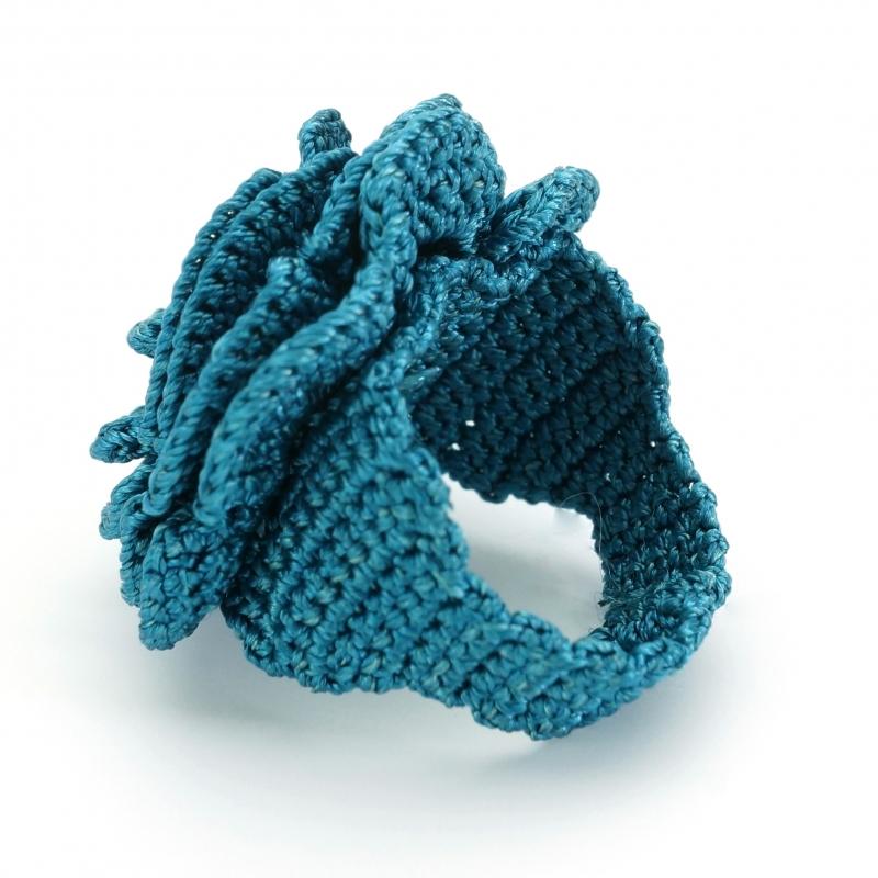 Karawan Authentic Bague "Belkis" Lagon