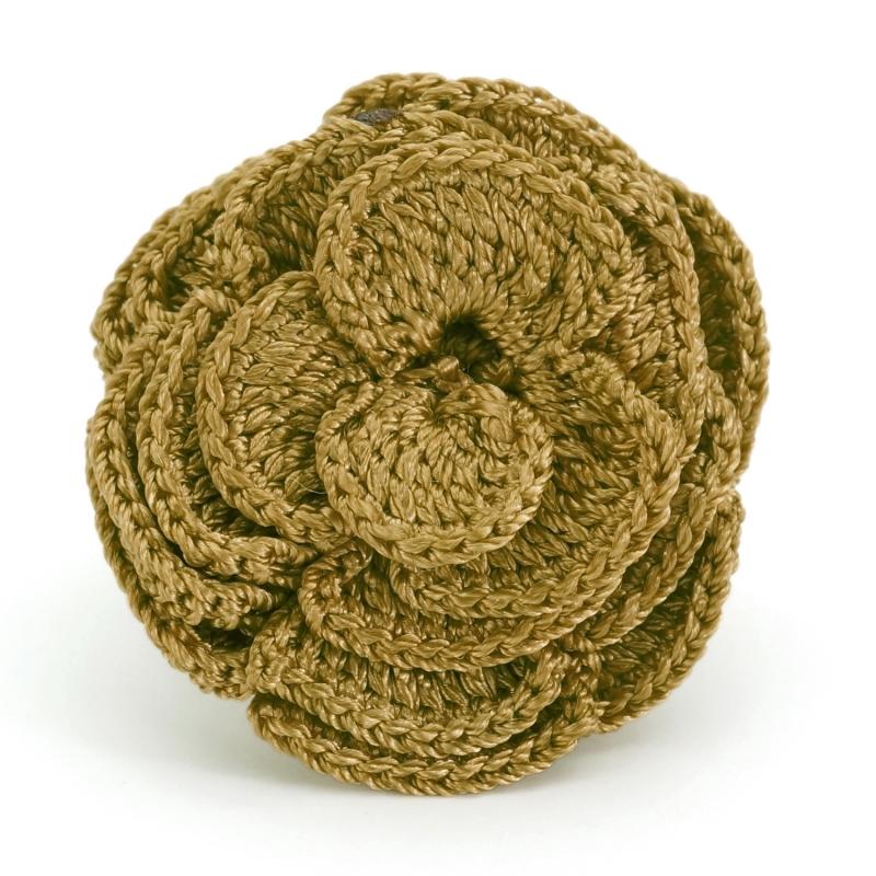 karawan authentic Bague "Belkis" Vert lichen