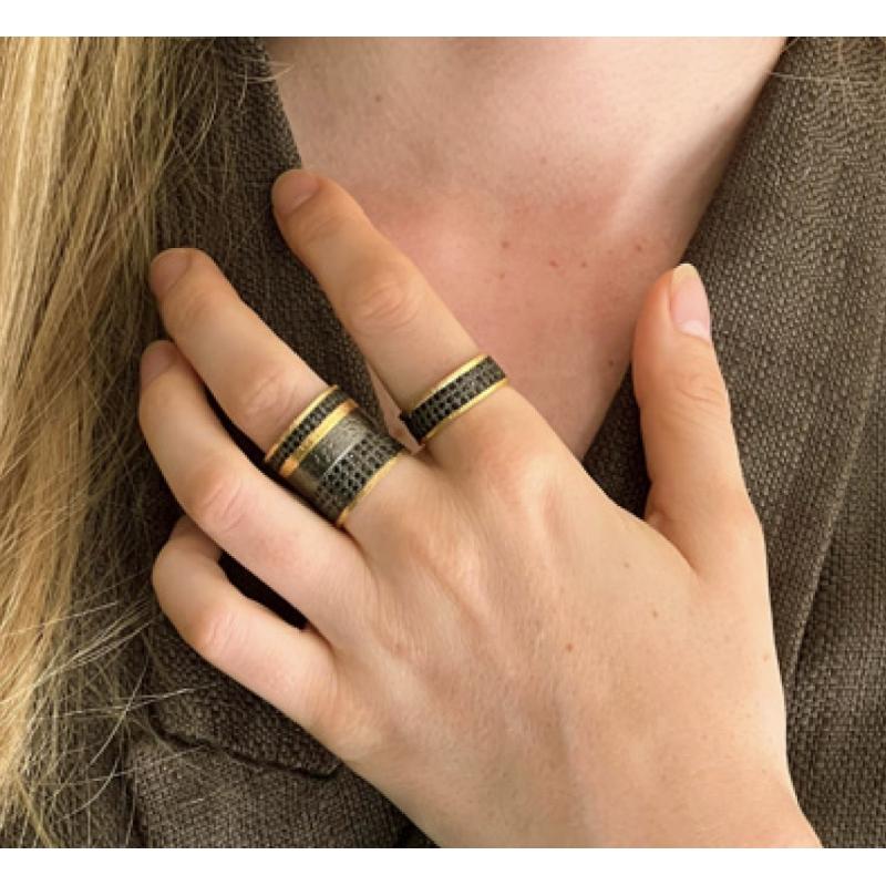 Karawan Authentic Bague 'day' Ajustable