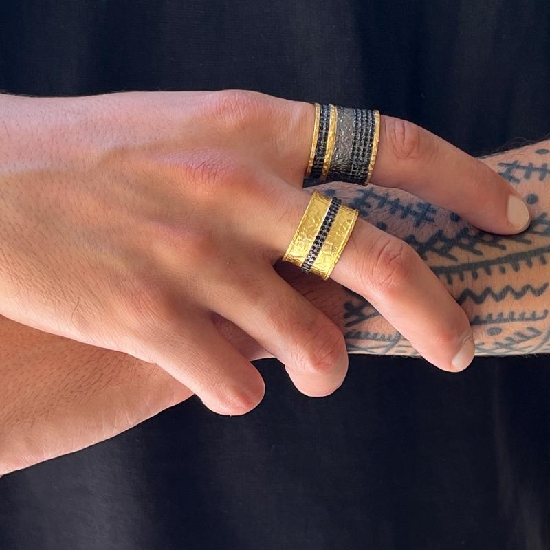 Karawan Authentic Bague 'day' Ajustable