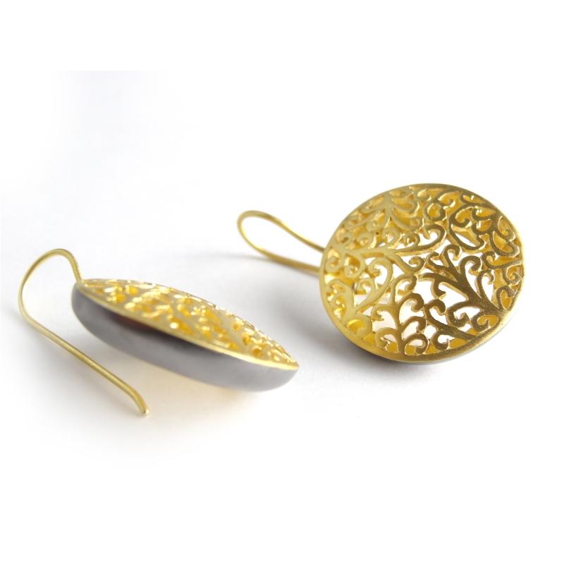 Karawan Authentic Boucles D'oreilles "Jardin Secret"